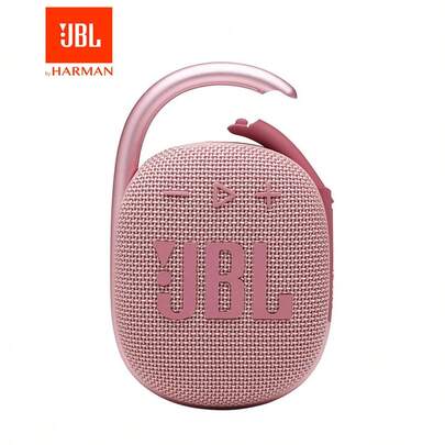  JBL Clip 4 Portable Bluetooth Speaker, Wireless Speaker For Home, Outdoor And Travel, IP67 Waterproof And Dustproof Pink