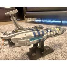 MOC star-juegos de bloques de construcción de nave espacial de mano Invisible, compatibles con partículas Legoed, adecuados para regalos de Navidad 75377 - 75377 - Ver 4