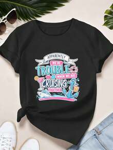Women T-Shirts - Black - View 2