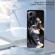 Albedo Overlord Phone Case For Note 14 15 Pro 5G 13 12 Pro Plus 11 11T 11E 11S 10 Pro 10S 9 9S Cover Cell Clear TPU Capa C - QLL642-5 - 查看 4
