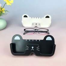 壁挂式眼镜收纳架，时尚眼镜架，可爱猫咪造型眼镜架，床头眼镜架，无需钻孔，节省空间眼镜展示架，免钻孔眼镜收纳架，适用于玄关、客厅 - 彩色 - 查看 17