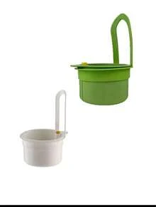 1pc Hands-Free Pressure Drainage Basket, Food Waste Filter Basket, Hanging Sink Drainage Basket, One-Touch Pressure Drainage Basket, Kitchen Plant Rack, Faucet Drainage Basket, Independent Drainage Basket, Kitchen Storage, Sponge Drainage Basket, Dishcloth Drainage Basket, Soap Drainage Basket - Suitable For Kitchen And Bathroom, Kitchen Supplies, Kitchen Accessories, Kitchen Tools - View 4