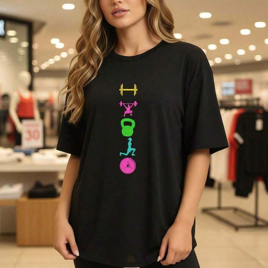 Women T-Shirts - Black - View 1
