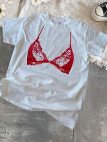Women T-Shirts - [White] - View 2