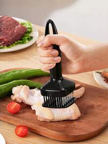 [Meat Tenderizer Tools] Meat Tenderizer - Steak Needle - Meat Mallet - Kitchen Steak Tools - Barbecue Skewers - Meat Piercer - Meat Perforator - Kitchen Utensils - Kitchen Tools - Multicolor - View 5