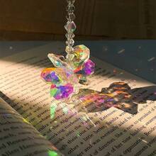 1 Uds. Atrapasueños de cristal deíris, cristales colgantes para ventana, atrapasoles de copo de nieve para ventanas, decoración artesanal para el hogar y el jardín PIZT - Abeja - Ver 6