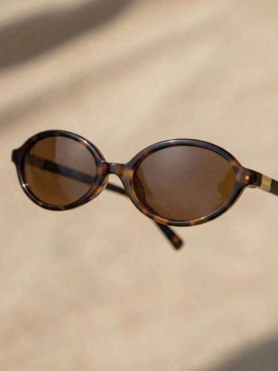 Women's Oval Retro   Bloggers Summer - 鏽棕色 - 查看 1