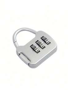 1pc High-Quality Metal Combination Lock, 3-Digit Password, Suitable For Luggage, Suitcases, Drawers, Gym Lockers, Backpacks, Portable Security Lock - Multicolor - View 14