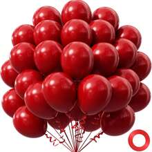 50 piezas de globos de látex metálicos con cintas de 5/10/12 pulgadas, ideales para boda, cumpleaños, graduación, revelación de género, baile de graduación. Incluye 1 cinta extra, Día de vuelta a clases, Día de San Valentín - Multicolor - Ver 57