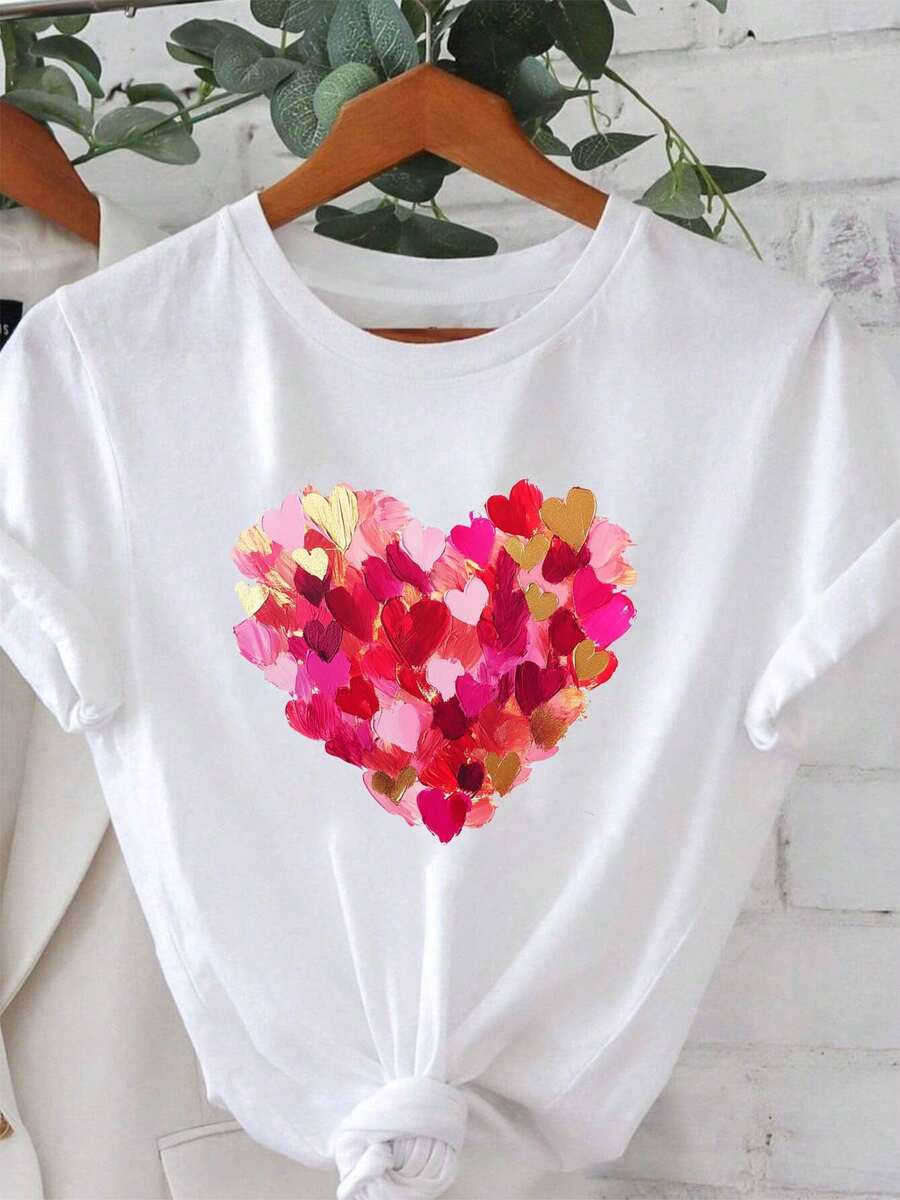 Women T-Shirts - [White] - View 1