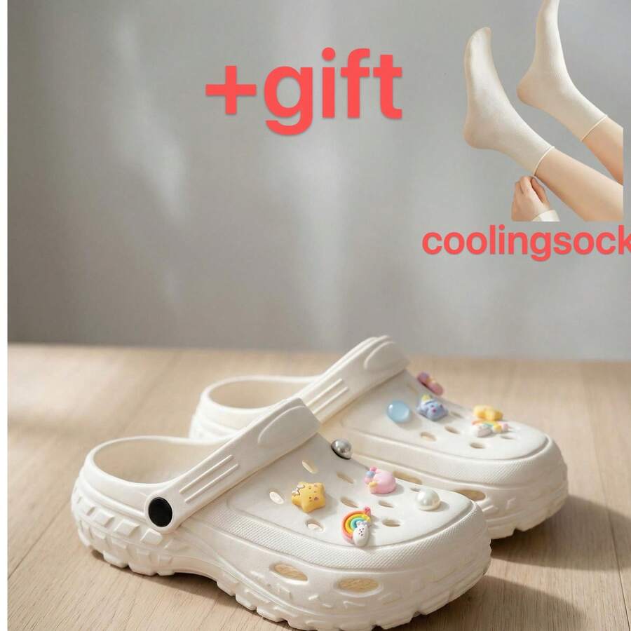 Giày lười đế bằng thoáng khí, nhẹ, thích hợp cho nam/nữ, lý tưởng cho việc lái xe, hoạt động ngoài trời và trong nhà, đi biển và du lịch. - trắng - Xem 1