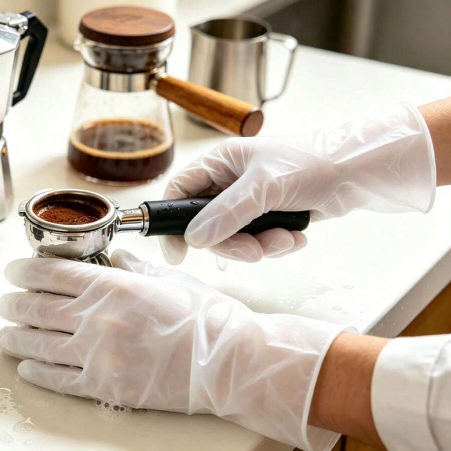 Durable Waterproof Cleaning Gloves, Tear-Resistant, Chemical-Resistant, Oil-Proof, Multi-Purpose Household Gloves - View 1