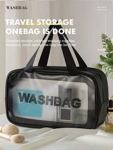 46件套化妆工具套装包含：25套化妆刷+1个多功能防水拉链化妆包+4个化妆海绵+4个迷你化妆海绵+4个三角粉扑+4个迷你气垫粉扑+2个手碗挂绳+1个发带+1个化妆刷清洁工具 - 黑與白 - 查看 3