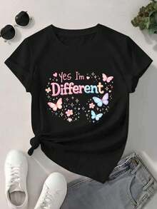 Women T-Shirts - Black - View 2
