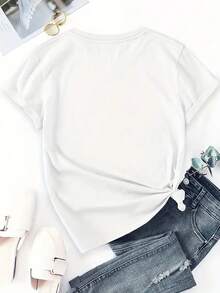 Women T-Shirts - Black - View 11
