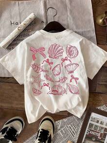 Women T-Shirts - [White] - View 3