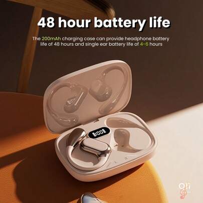 开放式无线耳机，翻译耳塞，Q11智能耳机，多功能触控蓝牙耳机，带Type-C充电接口（不含USB充电线）