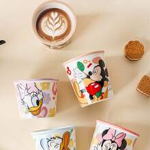 Disney 4件套迪士尼米奇米妮唐老鸭黛西陶瓷杯套装，可爱卡通咖啡杯，柔软卡哇伊牛奶杯，家居聚会礼物 - 彩色 - 查看 9