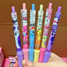 Hasbro 6 chiếc bút bi gel hình hoạt hình Kawaii có nắp mút, bút bi bấm, đồ dùng văn phòng, quà tặng - Nghị sĩ - Xem 5