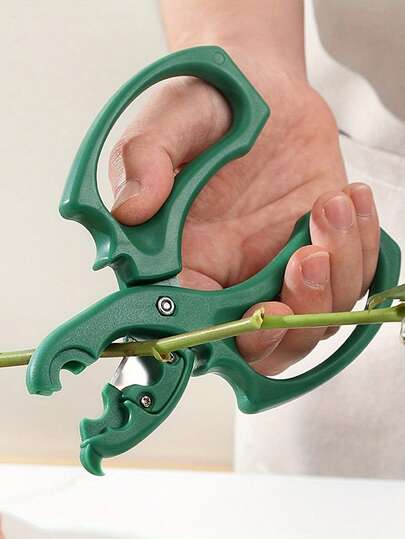 1pc Stainless Steel Flower Pruning Scissors, Rose Thorn Remover Shears, Ergonomic Non-Slip Handle, Portable Garden Scissors For Cutting Flowers, Fruits And Vegetables