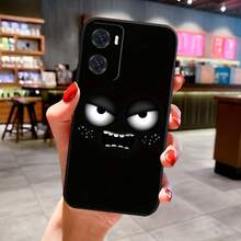 [24h Shipping from MX ]Funda para Teléfono - Cubierta Suave para OPPO A15/A15S/A16/A16K/A17/A17K/A38/A57/A57S/A58/A74/A76/A77/A77S/A78/Reno5/Reno5Pro/Reno6/Reno6Pro/Reno7/Reno7Pro/Reno7Z/Reno8/Reno8Pro/Reno8Z/Reno10/Reno10Pro/Reno10Pro+ 5G, Diseño Moderno, Divertido, de Dibujos Animados y Estampado Genial - Blanco - Ver 1