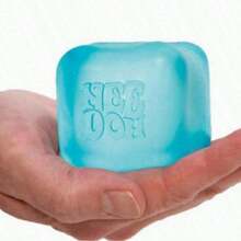 Nice Sensory Squeeze Stiffen Cube Shape Sensory Toys - Squeeze, Press, Pull Sensory Toys - Stress Release Toys, Autism Stress Relief Toys, Party Favors & Holiday Gifts, Incredible Birthday Gifts, Fun Party Favors,Halloween Gift Preferences - Baby Pink - View 3