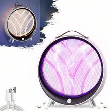 1pc Portable Electric Insect Killer - Electric Fly Trap, Mosquito Killer Lamp, Suitable For Camping And Home Mosquito And Insect Control, And Effective For Removing Mosquitoes And Insects, Essential Insect Killer For Home - A - View 10
