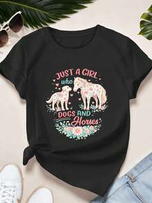 Women T-Shirts - Black - View 2