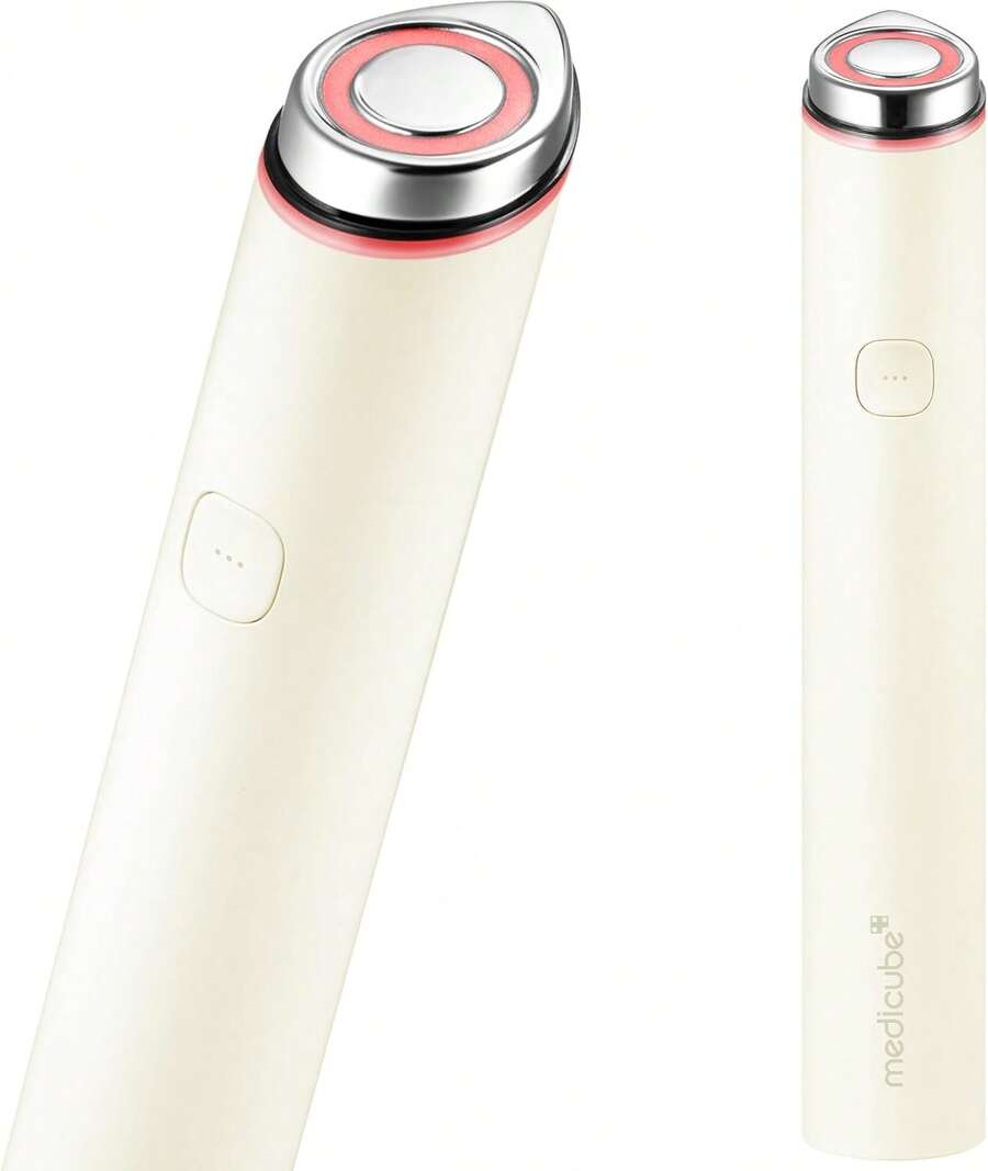 Medicube Mini Booster Pro Plus | Facial Device For Radiant, Calming, And Bouncy-Looking Skin | Red, Blue, Purple 3-Mode | Portable Korean Skincare Device, At Home Care | Pink - 米色 - 查看 1
