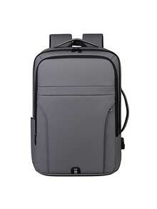 Myco Large Capacity Expandable Business Commuter Backpack, Suitable For Men, Multi-Color Options (Blue, Black, Pink, Gray, Beige), Functional Design, Sturdy Structure, Suitable For Travel, Daily Commute, Outdoor Activities, Business Professionals - Multicolor - View 10