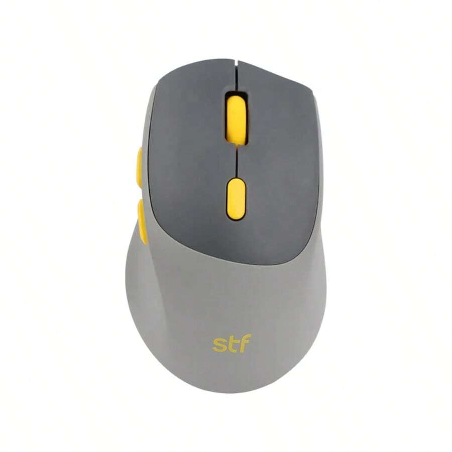 STF | Mouse Inalámbrico Con Función Dual | Batería Recargable | 6 Botones | Resolución 1000 / 1 200 / 1 600 DPI - Ver 1
