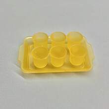 7pcs/Set 1/12 Scale Miniature Tea Set, Including Tea Tray, Teacups, Water Glasses, Dollhouse Accessories - Home Decor - Photography Props - Mini Scene Display - Holiday Gift - Multicolor - View 8