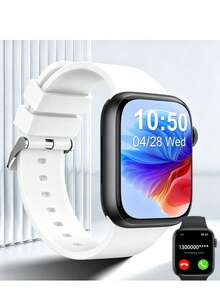 Smartwatch de Body de metal con pantalla completa de 2,01 pulgadas, compatible con teléfonos iOS y Android (llamada/marcación), múltiples modos deportivos/abundantes esferas de reloj/juegos integrados/control de voz por IA/reloj deportivo unisex - Ver 8