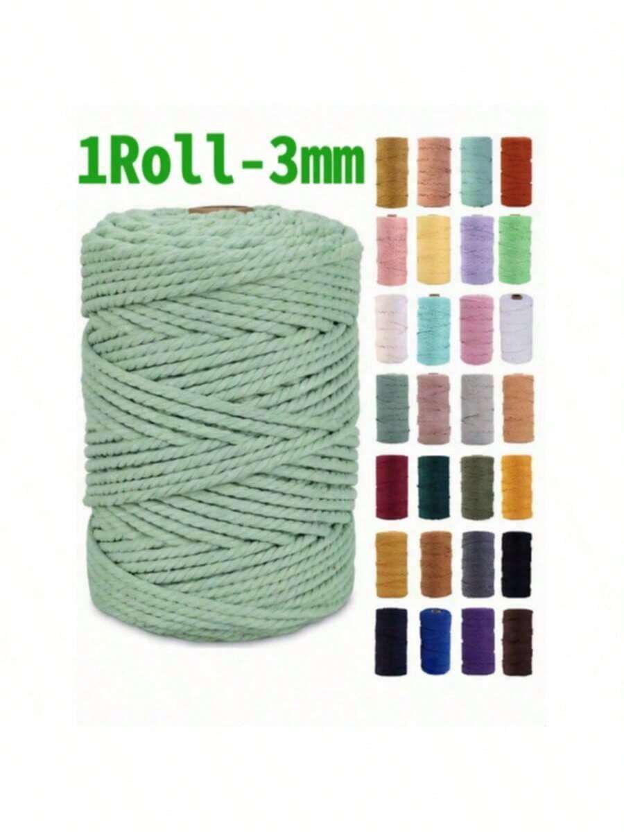 100m Natural Jute Rope, Suitable For Tapestry Hanging, Plant Baskets, Weaving, Gift Wrapping And Wedding Decor - Multicolor - View 1