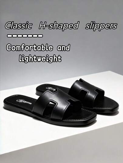 Sandalias de mujer, sandalias de mujer, chanclas de plástico, sandalias planas de unicolor con puntera abierta para mujer, sandalias casuales de verano, sandalias de verano para mujer, nuevas sandalias de playa, sandalias básicas de playa con estampado de paisley y teñido anudado, nuevas sandalias tipo slip-on de moda con recortes para universidad, exterior, fiesta, vacaciones, primavera, verano, sandalias planas de mujer con puntera cuadrada