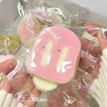 手工硅胶蜜桃牛奶慢回弹玩具，舒缓压力，放松身心，调节情绪，生日/节日礼物 - 彩色 - 查看 8