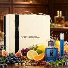 DOLCE & GABBANA POUR HOMME GIFT SET 50ML + 10ML - EAU DE PARFUM Aromatic Woody Fresh Fragrance - Woody & Earthy - View 1