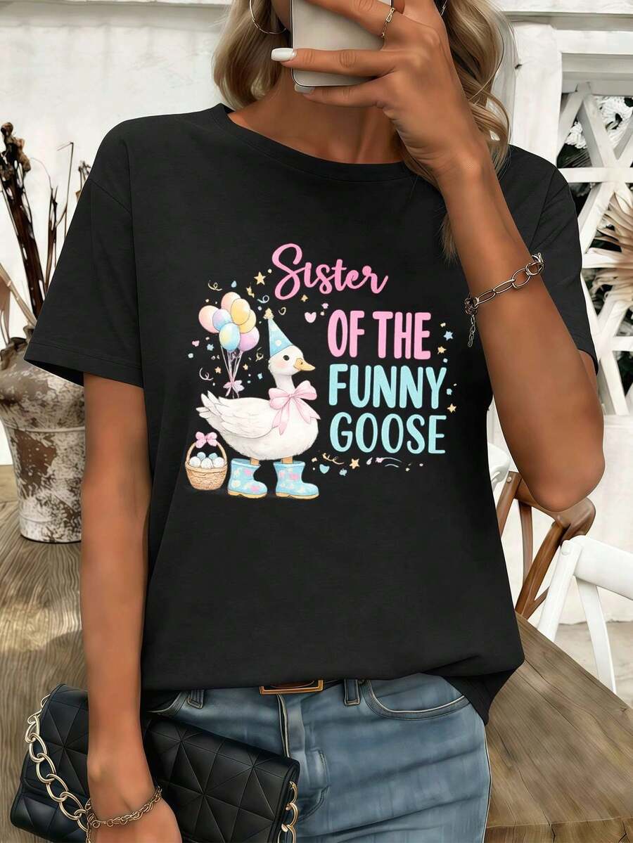 Women T-Shirts - Black - View 1