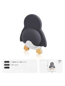 Cute Silicone Door Handle Bumper, Mute Anti-Collision Pad For Home Wall Protection - Penguin - View 8