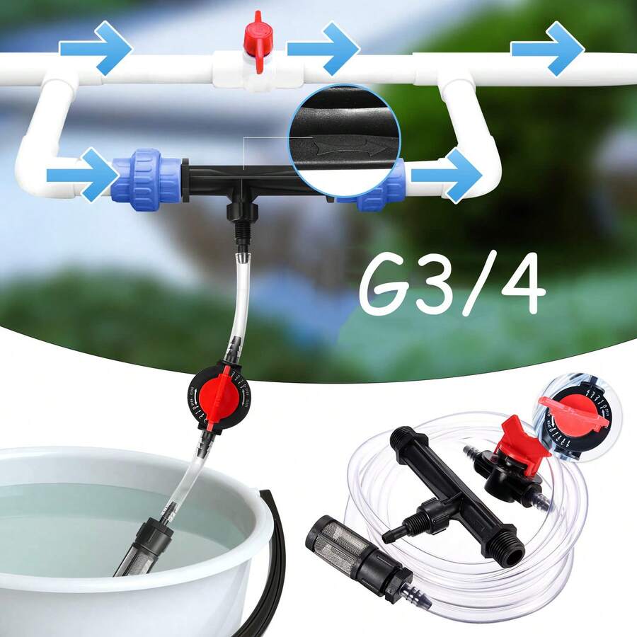 Regador Riego Automático Giratorio Rociador Jardín Gran Cobertura Fácil Instalación - G3/4 - Ver 1