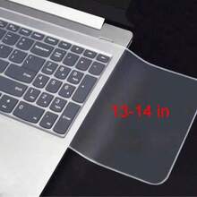 1pc Universal Keyboard Cover, Fit For 13", 14", 15", 16", 17" Laptops, Soft Silicone Transparent Dust-Proof Protective Film - View 6
