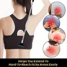 4pcs Assorted Back Scratcher Set, Extendable Back Massage Tool With Rubber Handle, For Men And Women - Multicolor - View 3