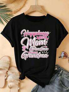 Women T-Shirts - Black - View 2
