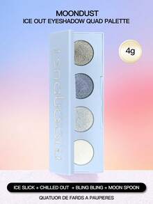 Urban Decay Palet Eyeshadow 4 Warna Moonlight Snow / Palet Eyeshadow 4 Warna Moonlight Galaxy Cowgirl - Flashdisk 4g-Blues Ice - View 1