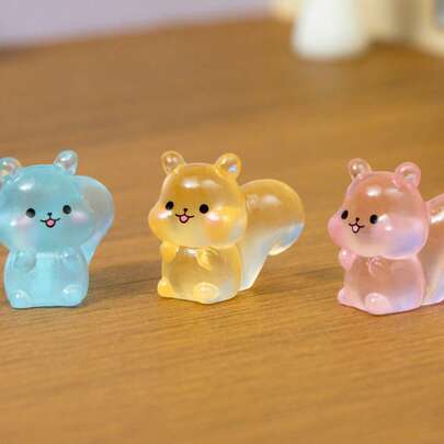 12 mô hình sóc mini bằng nhựa, màu sắc tươi sáng và kích thước nhỏ gọn, thích hợp để giấu; mô hình thu nhỏ bằng nhựa giống như kỳ nhông mũi nhọn, lý tưởng để trang trí nhà cửa, vườn mini, cảnh quan gia đình, bể cá, đồ thủ công Giáng sinh, quà tặng tiệc tùng.