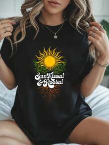 Women T-Shirts - Black - View 6