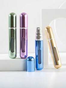 Chai xịt nước hoa nạp đáy 8ml, 4/3/2/1 cái - Nhiều màu - Xem 6