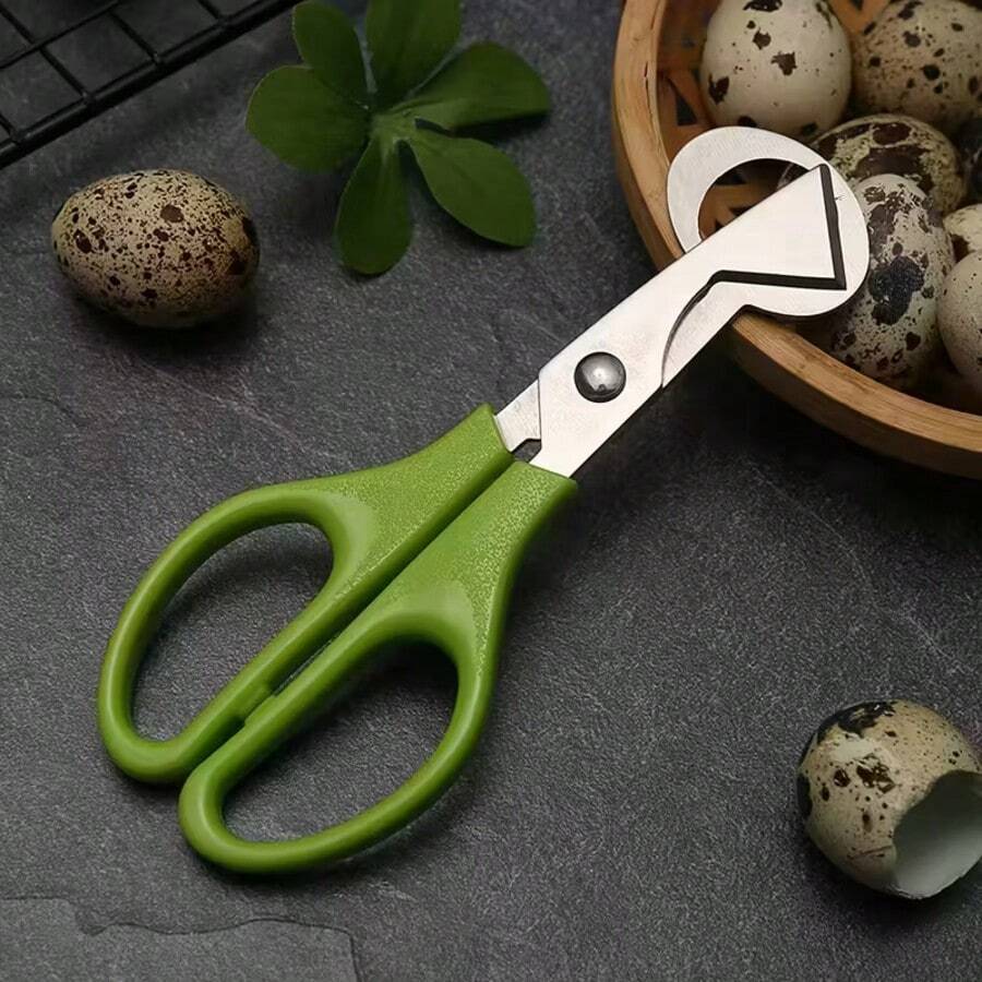1 chiếc kéo cắt chim cút bằng thép không gỉ, sắc bén và bền bỉ, dụng cụ nhà bếp thiết yếu. - Nhiều màu - Xem 1