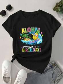 Women T-Shirts - Black - View 2