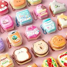 1pc Cute Sticky Notes, 3D Stress Relief Notebook, Adorable Appearance Convenient Diary, Stress Relief Sticky Notes Mini Bean Notebook Squeeze Toy Memo Pad, Cute Super Kawaii Small Notebook Pocket Memo - Multicolor - View 2